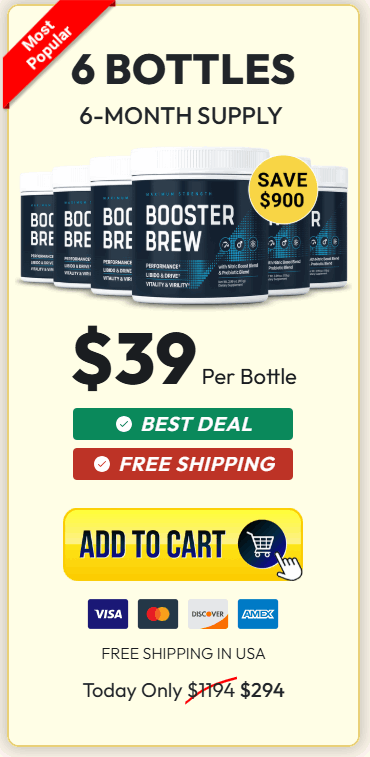 Booster Brew -180-day – order now 