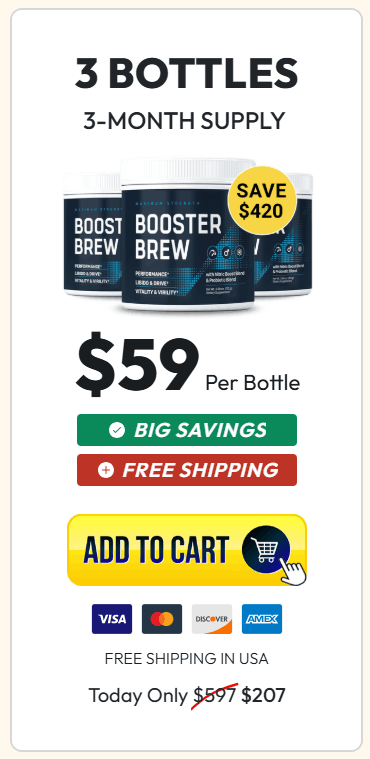 Booster Brew -  90-day – order now